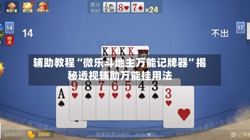 辅助教程“微乐斗地主万能记牌器”揭秘透视辅助万能挂用法-第2张图片