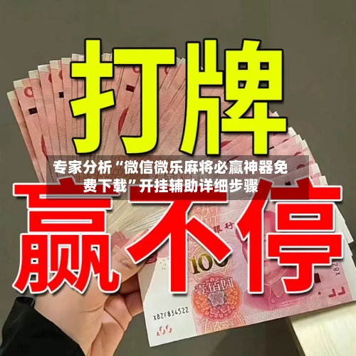专家分析“微信微乐麻将必赢神器免费下载”开挂辅助详细步骤-第2张图片