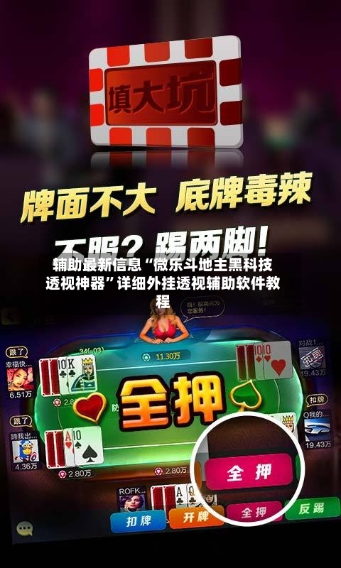 辅助最新信息“微乐斗地主黑科技透视神器	”详细外挂透视辅助软件教程-第3张图片