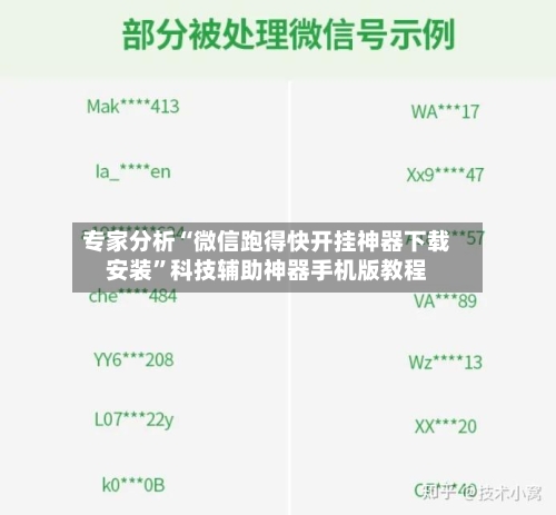 专家分析“微信跑得快开挂神器下载安装”科技辅助神器手机版教程-第2张图片