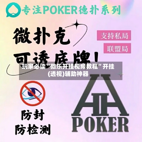 玩家必读“微乐开挂视频教程”开挂(透视)辅助神器