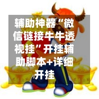 辅助神器“微信链接牛牛透视挂”开挂辅助脚本+详细开挂-第3张图片