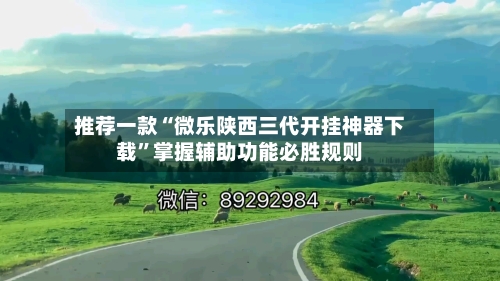 推荐一款“微乐陕西三代开挂神器下载”掌握辅助功能必胜规则-第2张图片