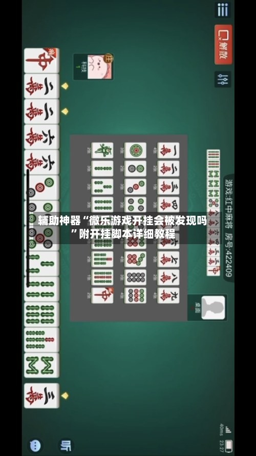 辅助神器“微乐游戏开挂会被发现吗”附开挂脚本详细教程-第2张图片