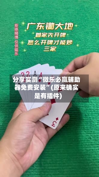 分享实测“微乐必赢辅助器免费安装”(原来确实是有插件)-第3张图片