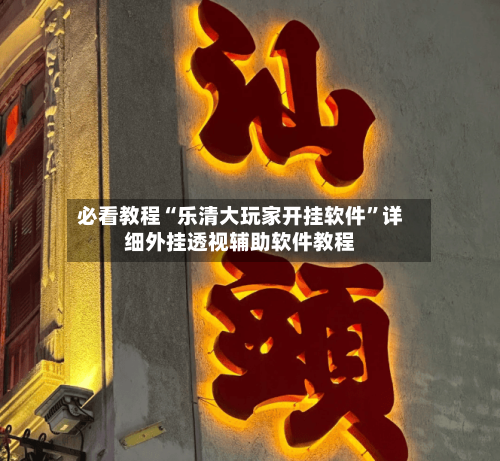 必看教程“乐清大玩家开挂软件”详细外挂透视辅助软件教程-第2张图片