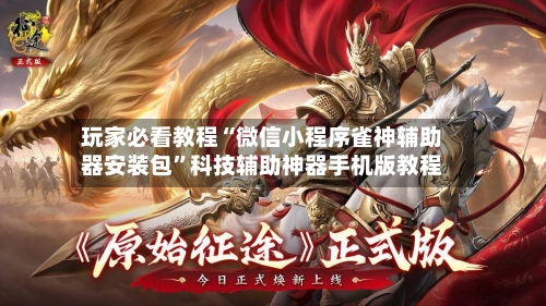 玩家必看教程“微信小程序雀神辅助器安装包	”科技辅助神器手机版教程-第3张图片