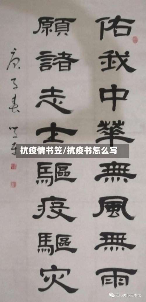 抗疫情书笠/抗疫书怎么写-第2张图片