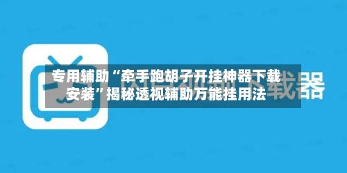 专用辅助“牵手跑胡子开挂神器下载安装”揭秘透视辅助万能挂用法-第3张图片