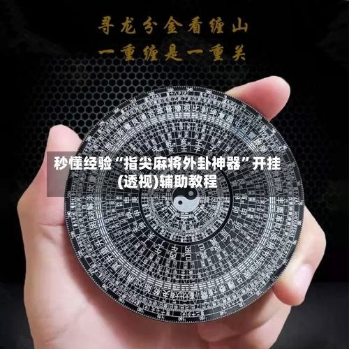 秒懂经验“指尖麻将外卦神器	”开挂(透视)辅助教程-第2张图片
