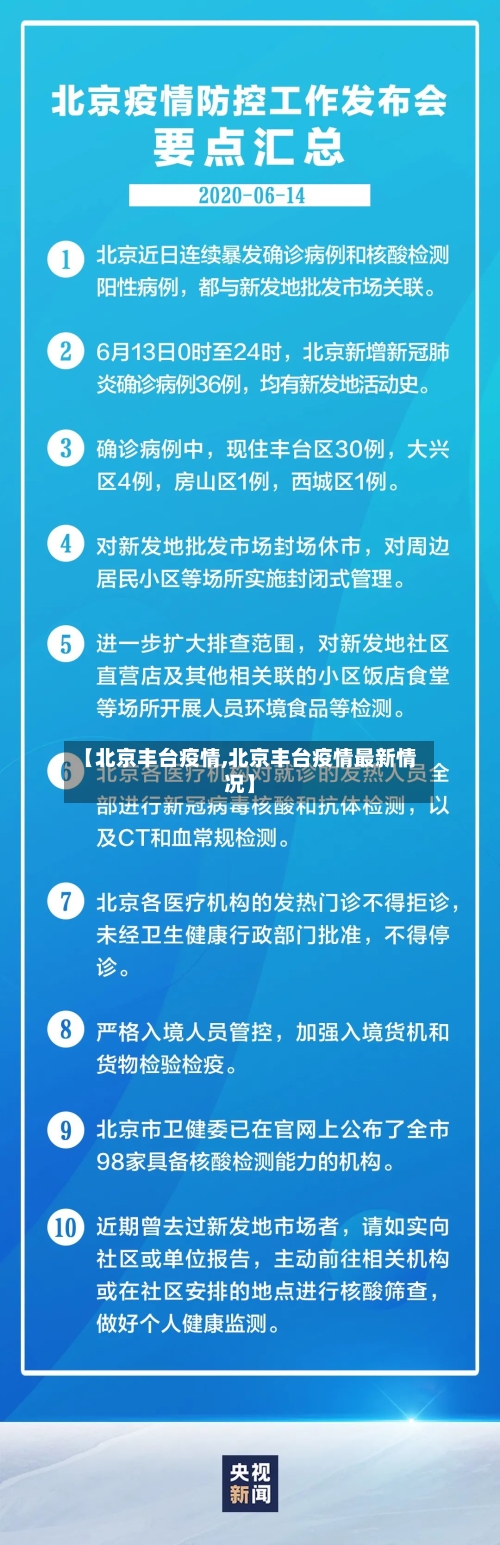 【北京丰台疫情,北京丰台疫情最新情况】-第2张图片