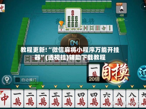教程更新!“微信麻将小程序万能开挂器”(透视挂)辅助下载教程-第3张图片