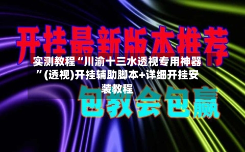 实测教程“川渝十三水透视专用神器”(透视)开挂辅助脚本+详细开挂安装教程-第2张图片