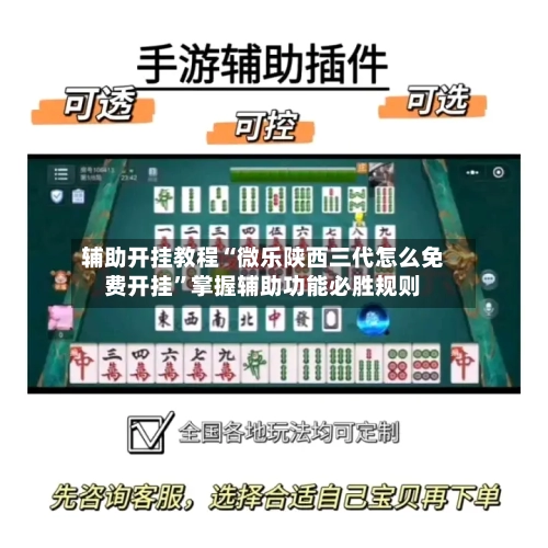 辅助开挂教程“微乐陕西三代怎么免费开挂”掌握辅助功能必胜规则-第3张图片