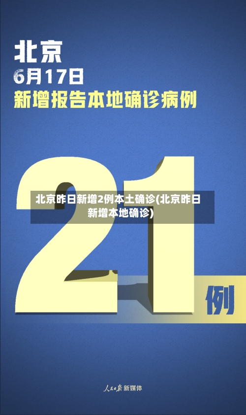 北京昨日新增2例本土确诊(北京昨日新增本地确诊)-第3张图片