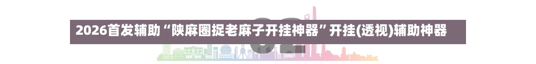 2026首发辅助“陕麻圈捉老麻子开挂神器”开挂(透视)辅助神器-第3张图片