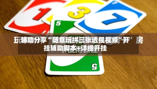 辅助分享“随意玩拼三张透视视频	”开挂辅助脚本+详细开挂-第2张图片