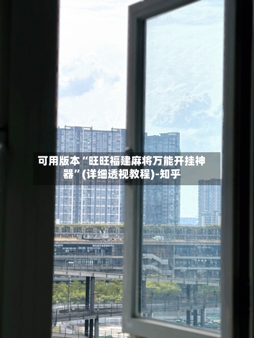 可用版本“旺旺福建麻将万能开挂神器	”(详细透视教程)-知乎-第2张图片