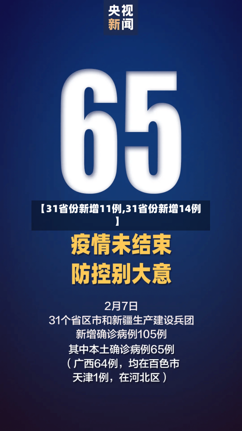 【31省份新增11例,31省份新增14例】