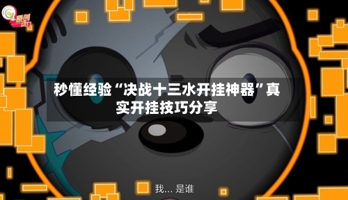 秒懂经验“决战十三水开挂神器”真实开挂技巧分享-第2张图片