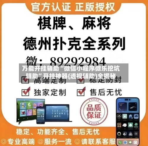万能开挂辅助“微信小程序微乐挖坑辅助”开挂神器{透视辅助}全揭秘-第2张图片