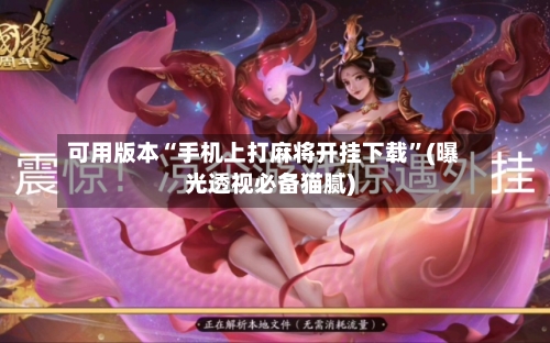 可用版本“手机上打麻将开挂下载”(曝光透视必备猫腻)-第3张图片