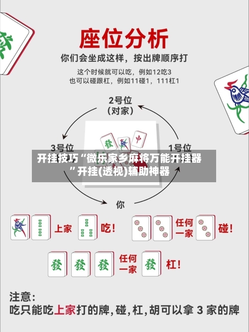 开挂技巧“微乐家乡麻将万能开挂器	”开挂(透视)辅助神器-第2张图片