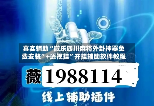 真实辅助“微乐四川麻将外卦神器免费安装”+透视挂”开挂辅助软件教程-第2张图片