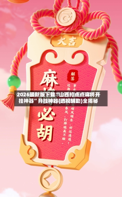 2026最新版下载“山西扣点点麻将开挂神器	”开挂神器{透视辅助}全揭秘-第2张图片