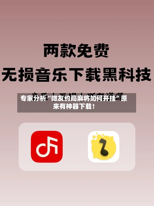 专家分析“微友约局麻将如何开挂”原来有神器下载！