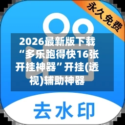 2026最新版下载“多乐跑得快16张开挂神器	”开挂(透视)辅助神器-第2张图片