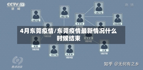 4月东莞疫情/东莞疫情最新情况什么时候结束-第2张图片