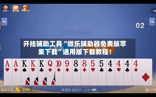 开挂辅助工具“微乐辅助器免费版苹果下载	”通用版下载教程！-第2张图片