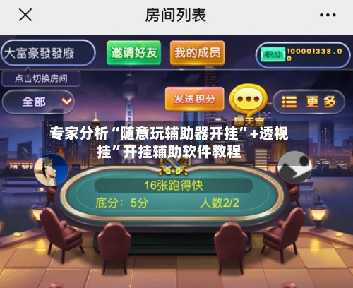 专家分析“随意玩辅助器开挂”+透视挂”开挂辅助软件教程-第3张图片