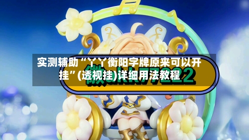 实测辅助“丫丫衡阳字牌原来可以开挂”(透视挂)详细用法教程-第2张图片