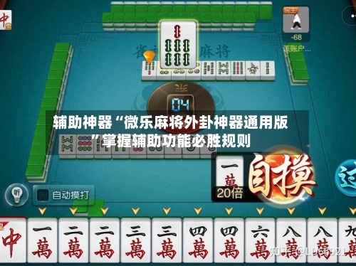 辅助神器“微乐麻将外卦神器通用版”掌握辅助功能必胜规则