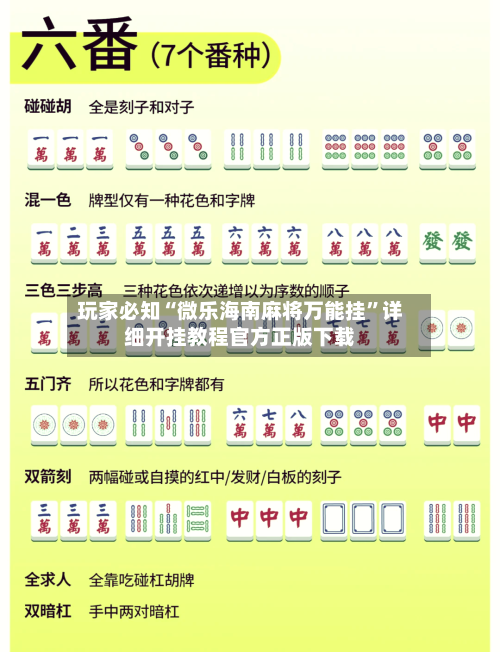 玩家必知“微乐海南麻将万能挂”详细开挂教程官方正版下载-第3张图片