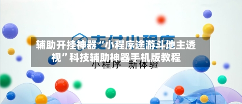 辅助开挂神器“小程序途游斗地主透视	”科技辅助神器手机版教程-第2张图片