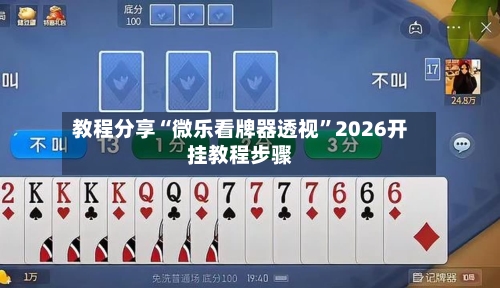 教程分享“微乐看牌器透视	”2026开挂教程步骤-第2张图片
