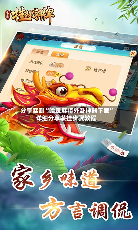 分享实测“哈灵麻将外卦神器下载”详细分享装挂步骤教程-第3张图片