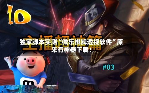 独家脚本实测“微乐棋牌透视软件”原来有神器下载！-第3张图片