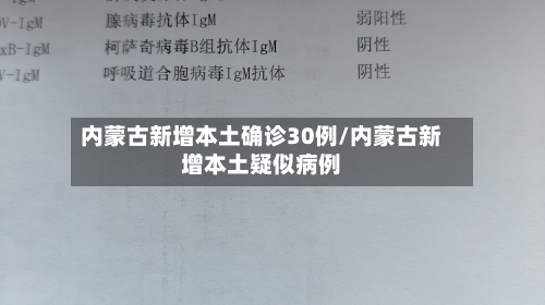 内蒙古新增本土确诊30例/内蒙古新增本土疑似病例-第3张图片