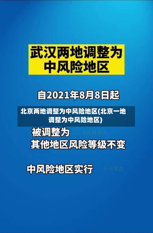 北京两地调整为中风险地区(北京一地调整为中风险地区)-第2张图片
