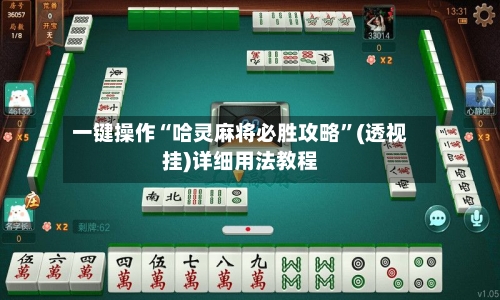 一键操作“哈灵麻将必胜攻略”(透视挂)详细用法教程