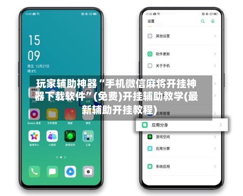 玩家辅助神器“手机微信麻将开挂神器下载软件”(免费)开挂辅助教学(最新辅助开挂教程)-第3张图片