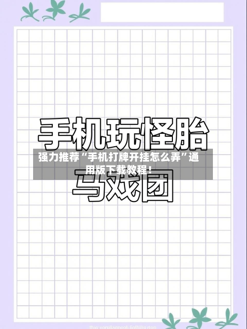 强力推荐“手机打牌开挂怎么弄	”通用版下载教程！-第2张图片