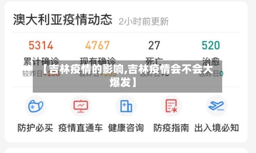 【吉林疫情的影响,吉林疫情会不会大爆发】-第3张图片