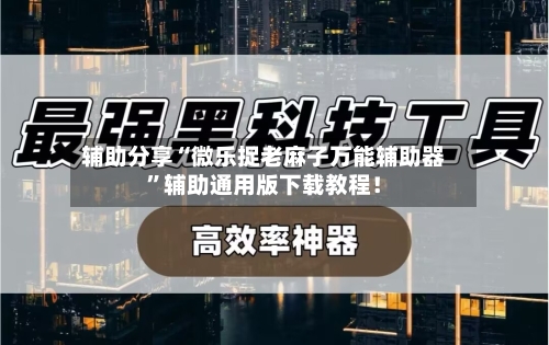 辅助分享“微乐捉老麻子万能辅助器”辅助通用版下载教程！-第2张图片