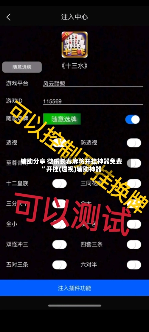 辅助分享 微乐长春麻将开挂神器免费”开挂(透视)辅助神器-第3张图片