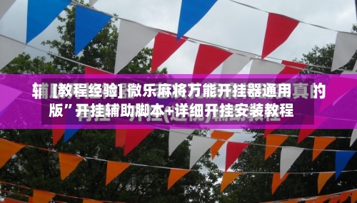 [教程经验] 微乐麻将万能开挂器通用版”开挂辅助脚本+详细开挂安装教程-第3张图片